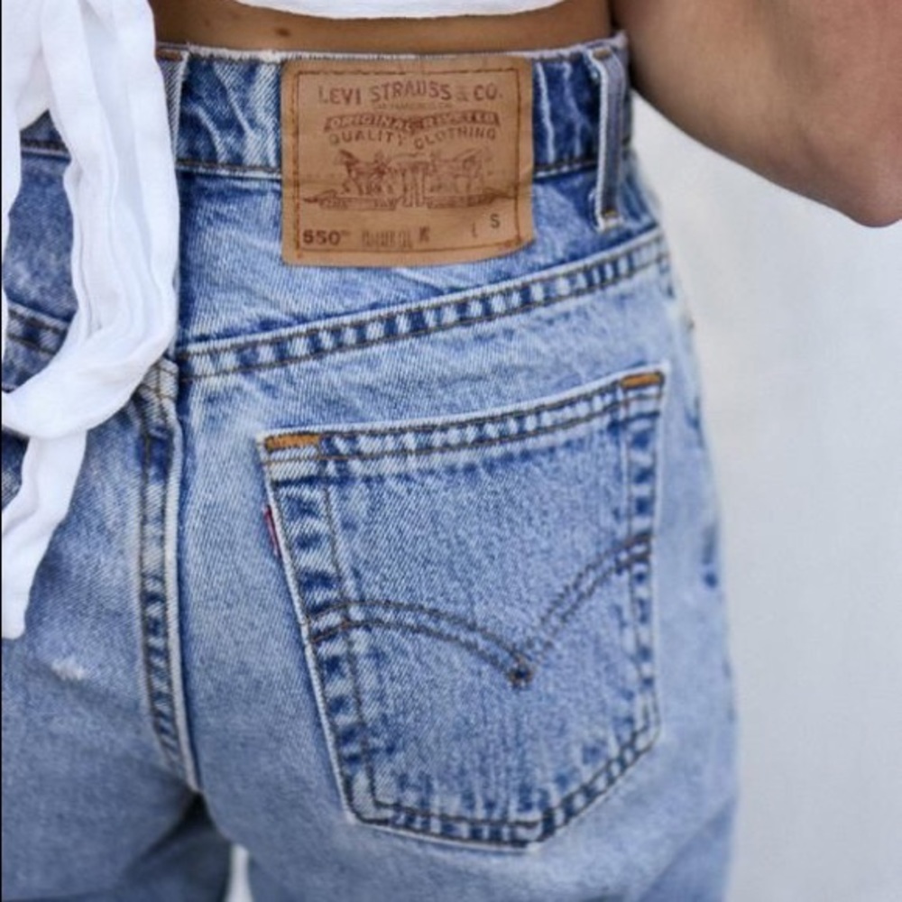 COPY - Levi’s • Vintage 550 high waisted jeans